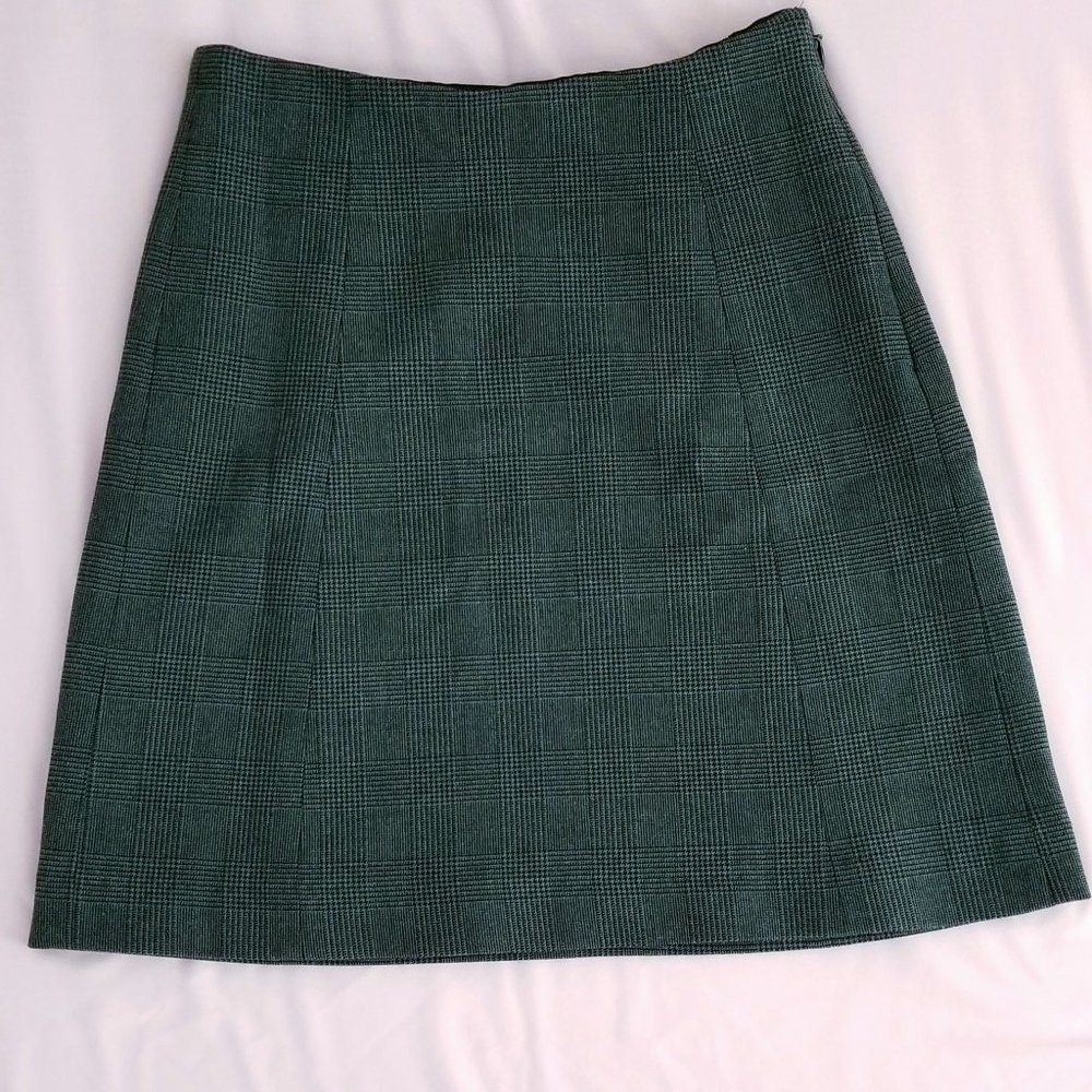 Babaton Plaid Mini Skirt